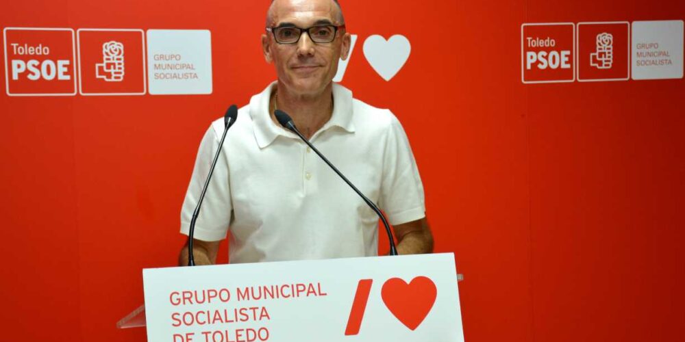 El concejal del PSOE en el Ayuntamiento de Toledo, Carlos Vega.