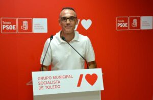 El concejal del PSOE en el Ayuntamiento de Toledo, Carlos Vega.
