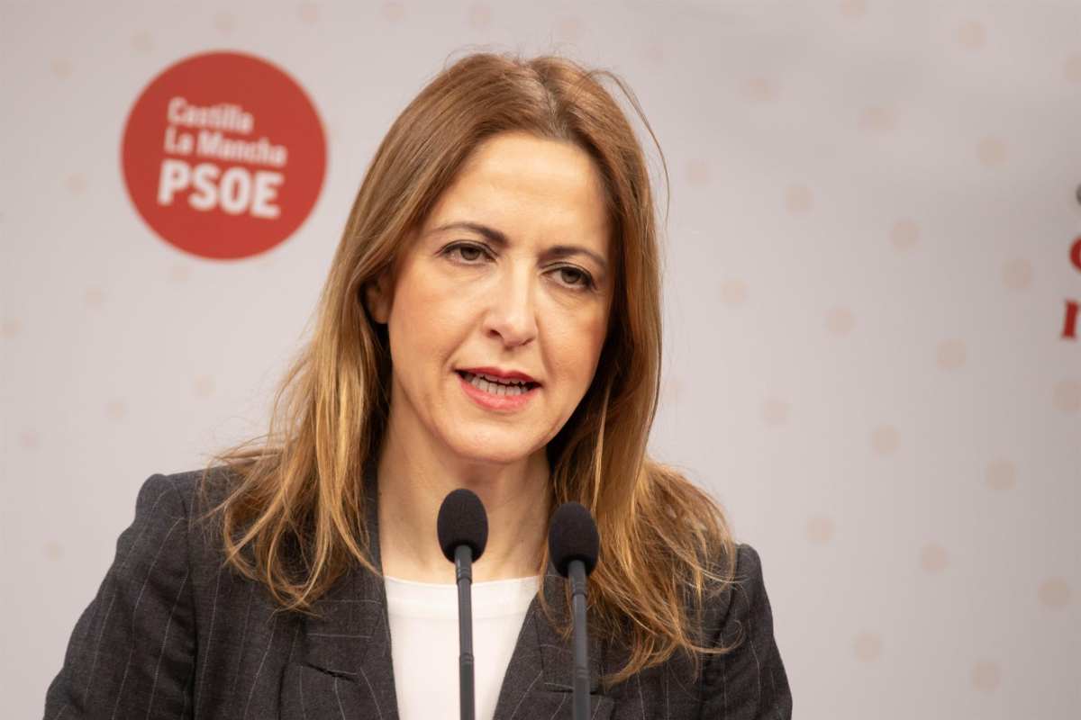 La portavoz del PSOE de Castilla-La Mancha, Cristina Maestre.