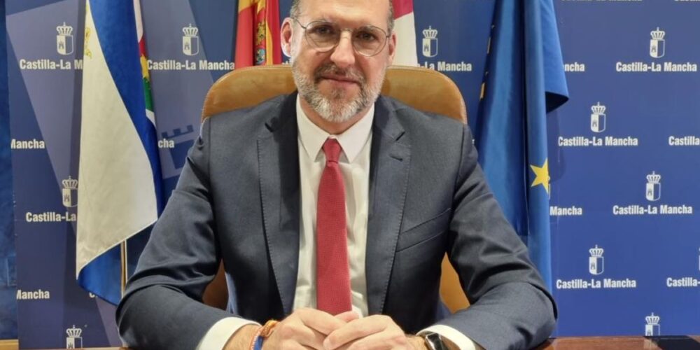 Foto de archivo del delegado de la Junta de Castilla-La Mancha en Talavera de la Reina, David Gómez. Foto: Gobierno regional