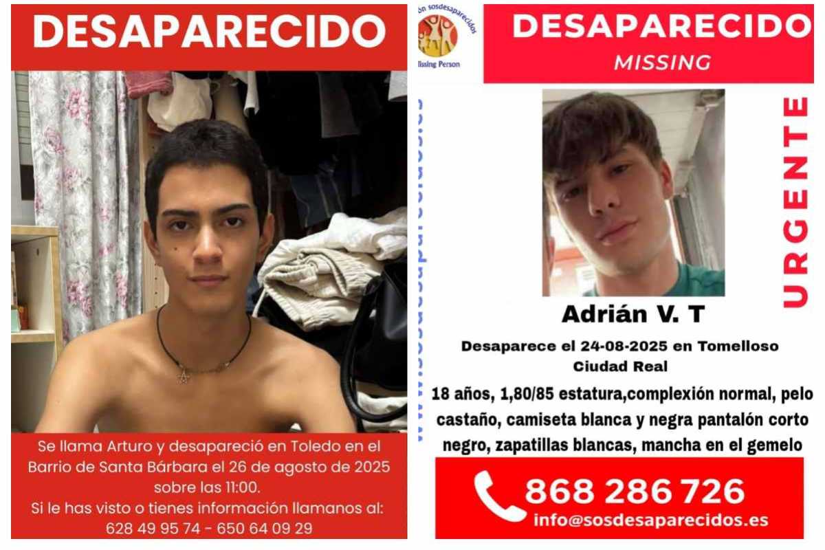 Piden colaboración para dar con los dos desaparecidos