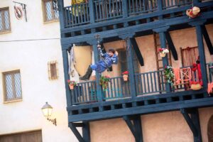 Un espectáculo de Puy du Fou. Foto: Rebeca Arango.