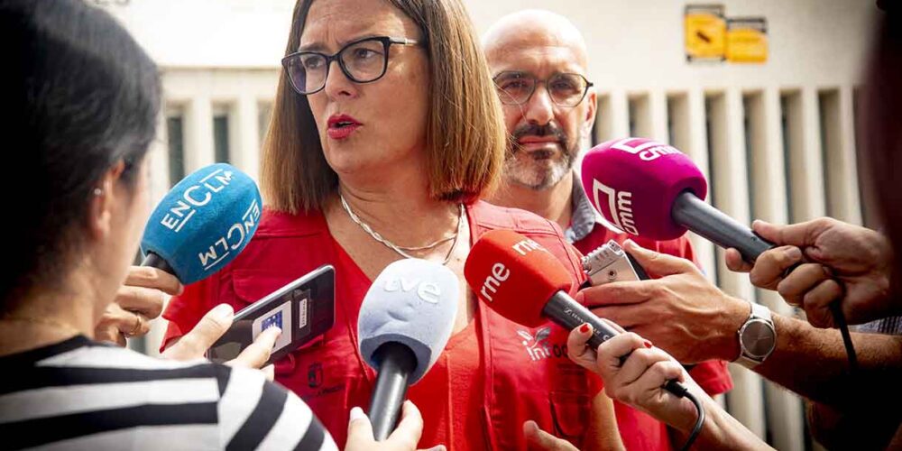 Esther Padilla respondió a Agustín Jiménez en nombre del Gobierno regional. Foto: Rebeca Arango.
