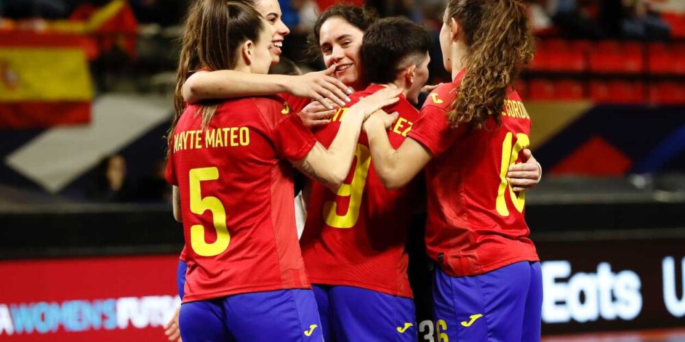 Selección española de fútbol sala.