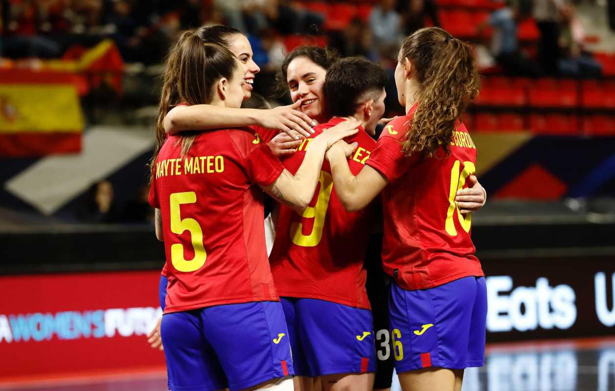 Selección española de fútbol sala.