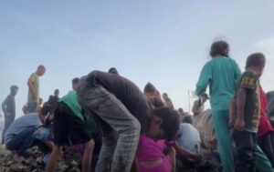 Imagen de archivo de niños en Gaza.