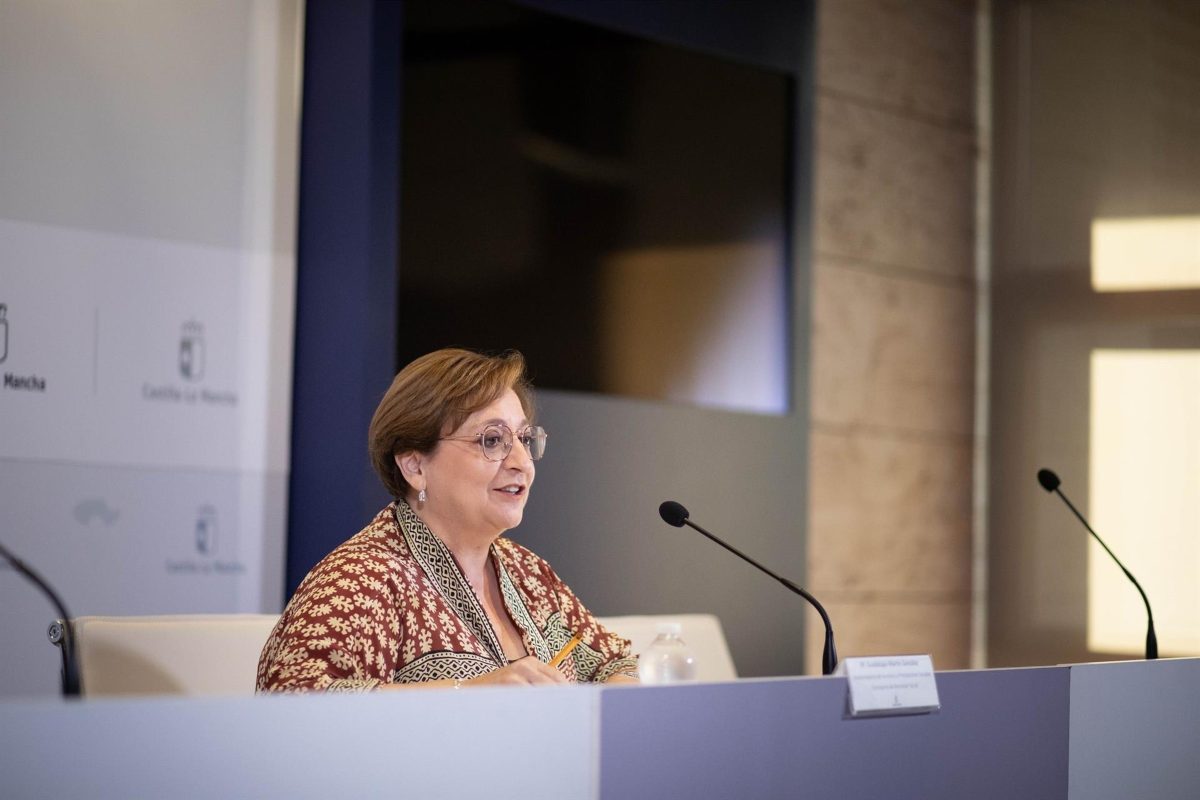 La viceconsejera de Servicios y Prestaciones Sociales, Guadalupe Martín