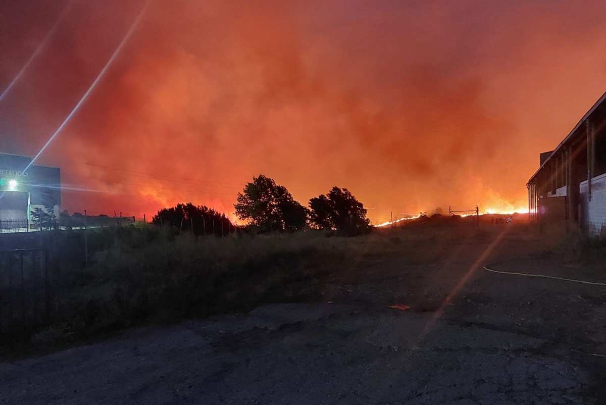 incendio Calera y Chozas