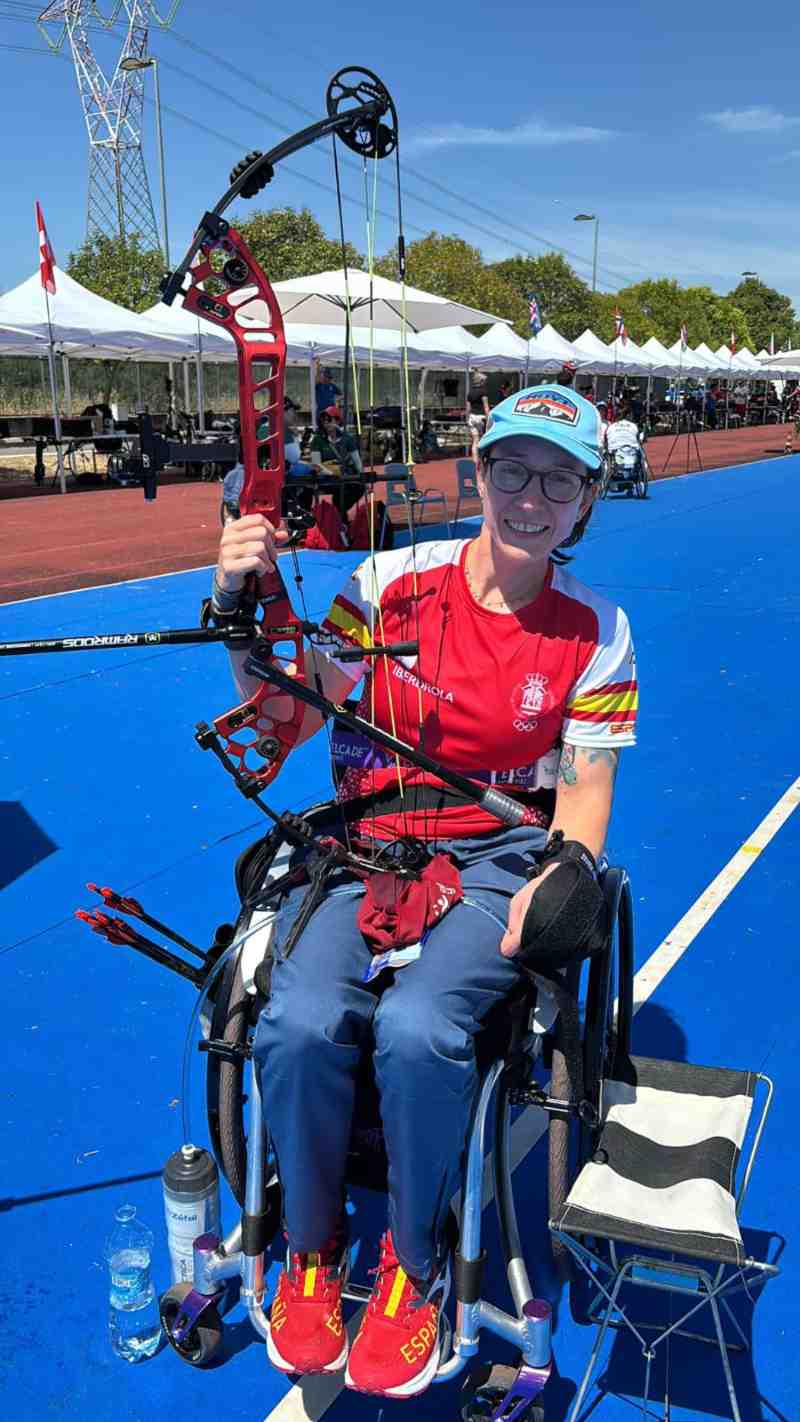 Isabel Fernández se llevó la Copa de Europa de tiro con arco. Foto: Isabel Fernández.