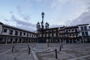 Plaza Mayor de La Puebla de Montalbán (Toledo). Foto: Ayuntamiento.