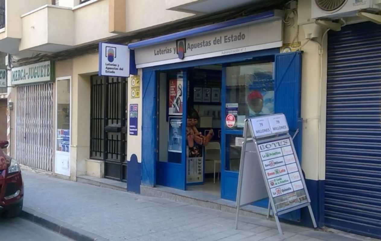 Administración de Lotería de Hellín (Albacete).