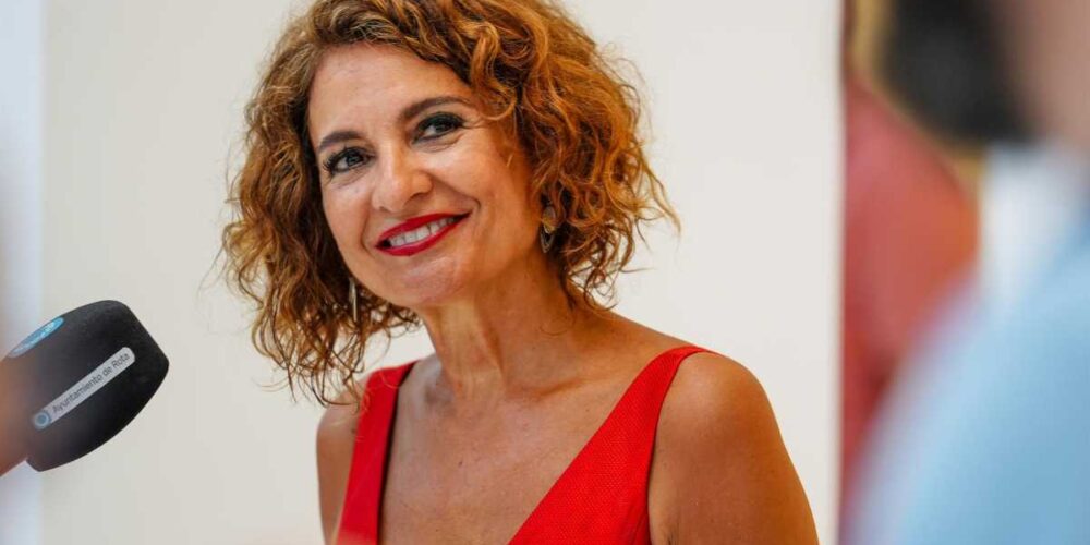 La vicepresidenta del Gobierno, María Jesús Montero.