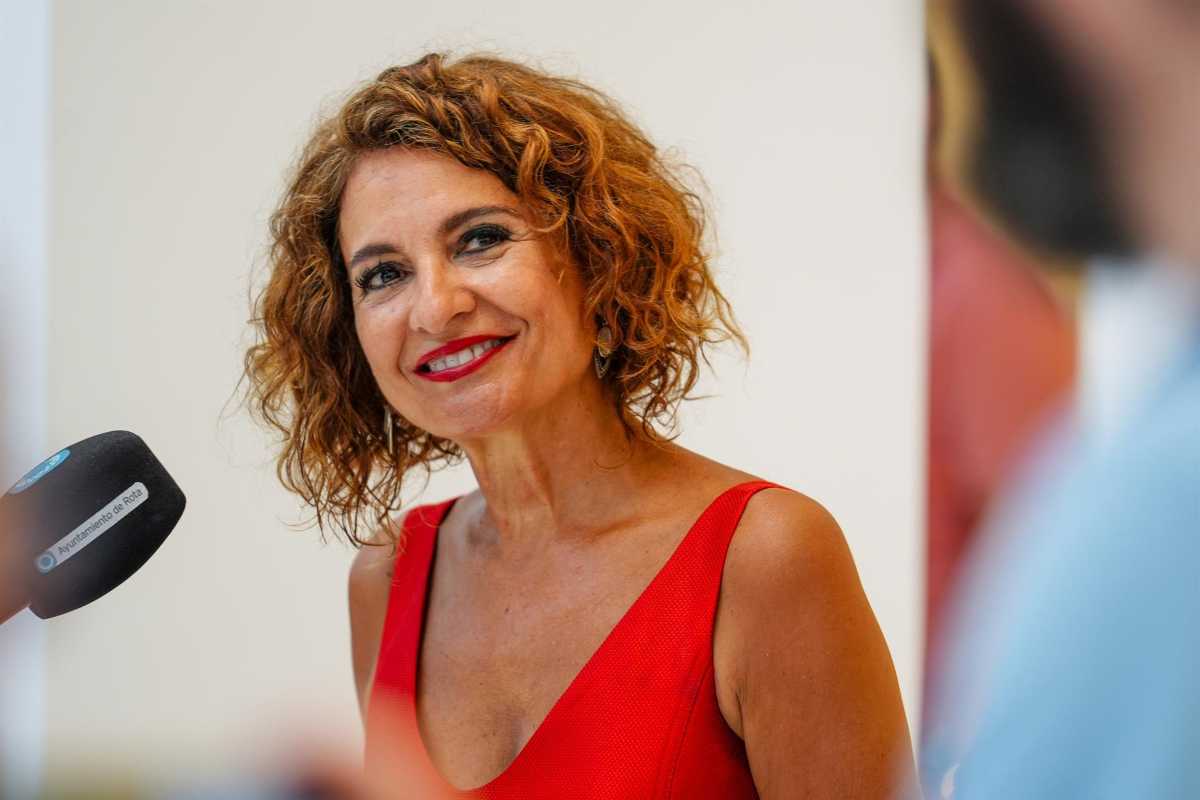 La vicepresidenta del Gobierno, María Jesús Montero.