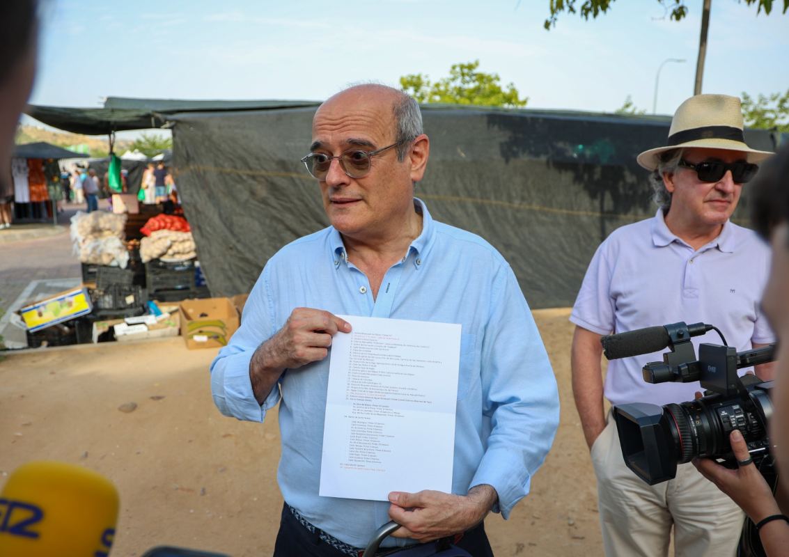 El portavoz del Grupo Municipal de VOX, Juan Marín.