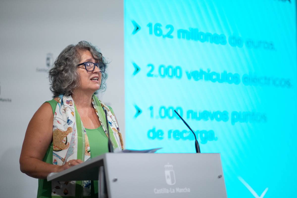 La consejera de Desarrollo Sostenible, Mercedes Gómez