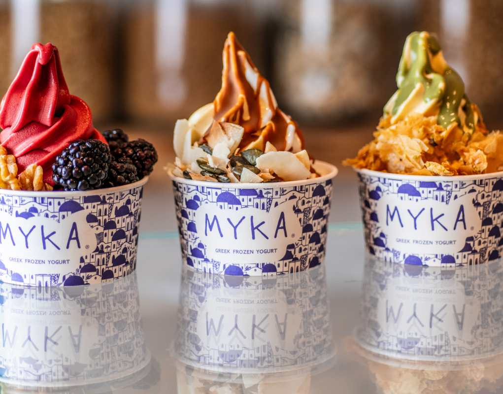 Tres sabrosas muestras de la oferta de Myka.