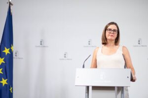 La consejera portavoz de Gobierno regional, Esther Padilla.