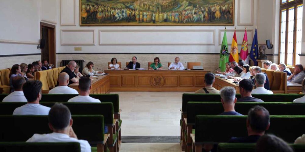 La Diputación de Toledo celebró el pleno.