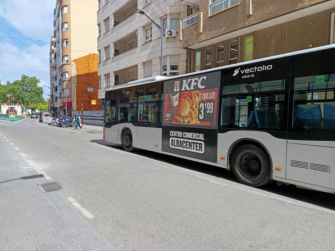Autobús de Albacete.
