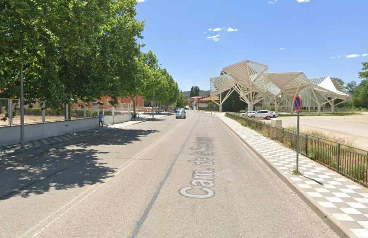 Camino de la Resinera en Cuenca, donde el conductor de un patinete se comportó de forma irresponsable e incívica.