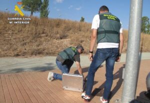 Robo de cable de cobre en Albacete.