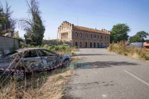 Escenarios en Algodor del rodaje de The walking dead
