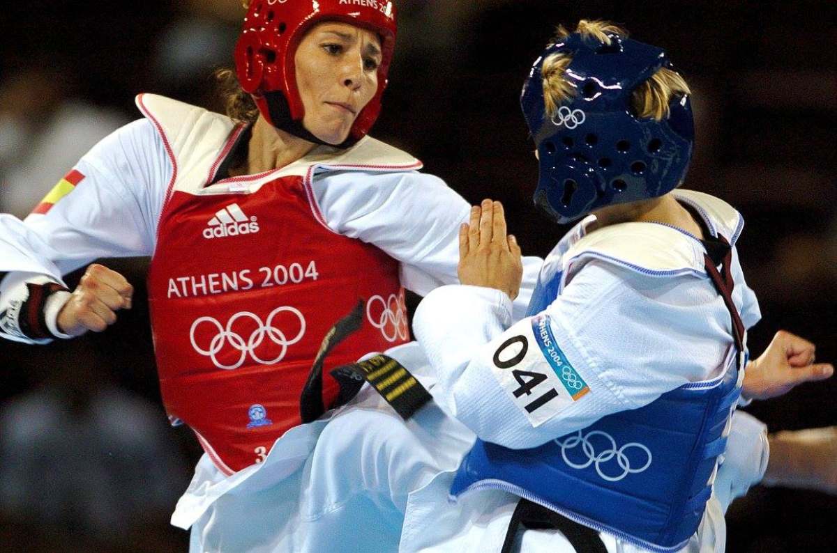 Sonia Reyes en Atenas 2004
