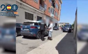 Imagen de una de las detenciones por explotación sexual de mujeres.
