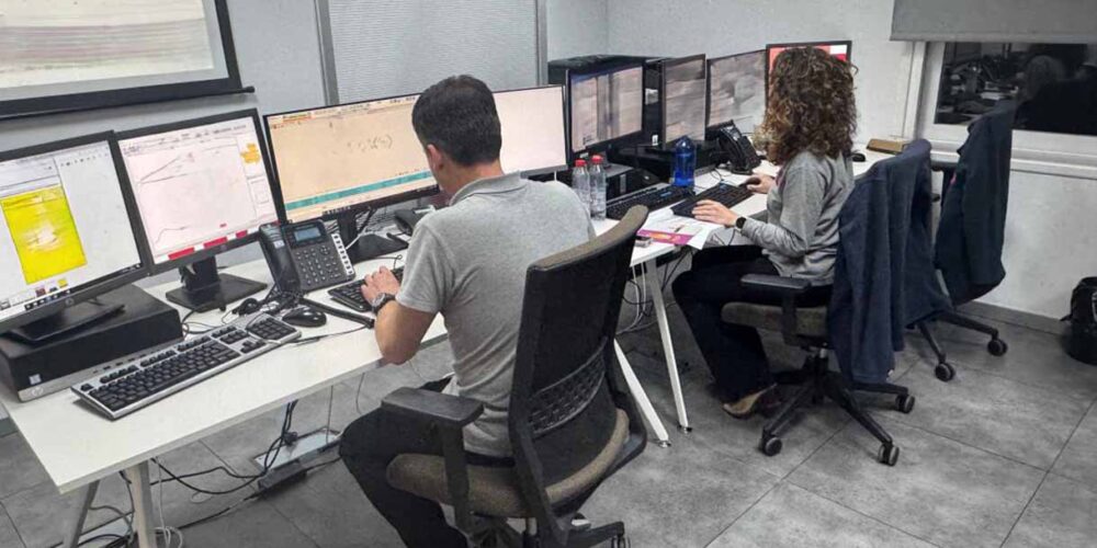 Trabajadores del 112.