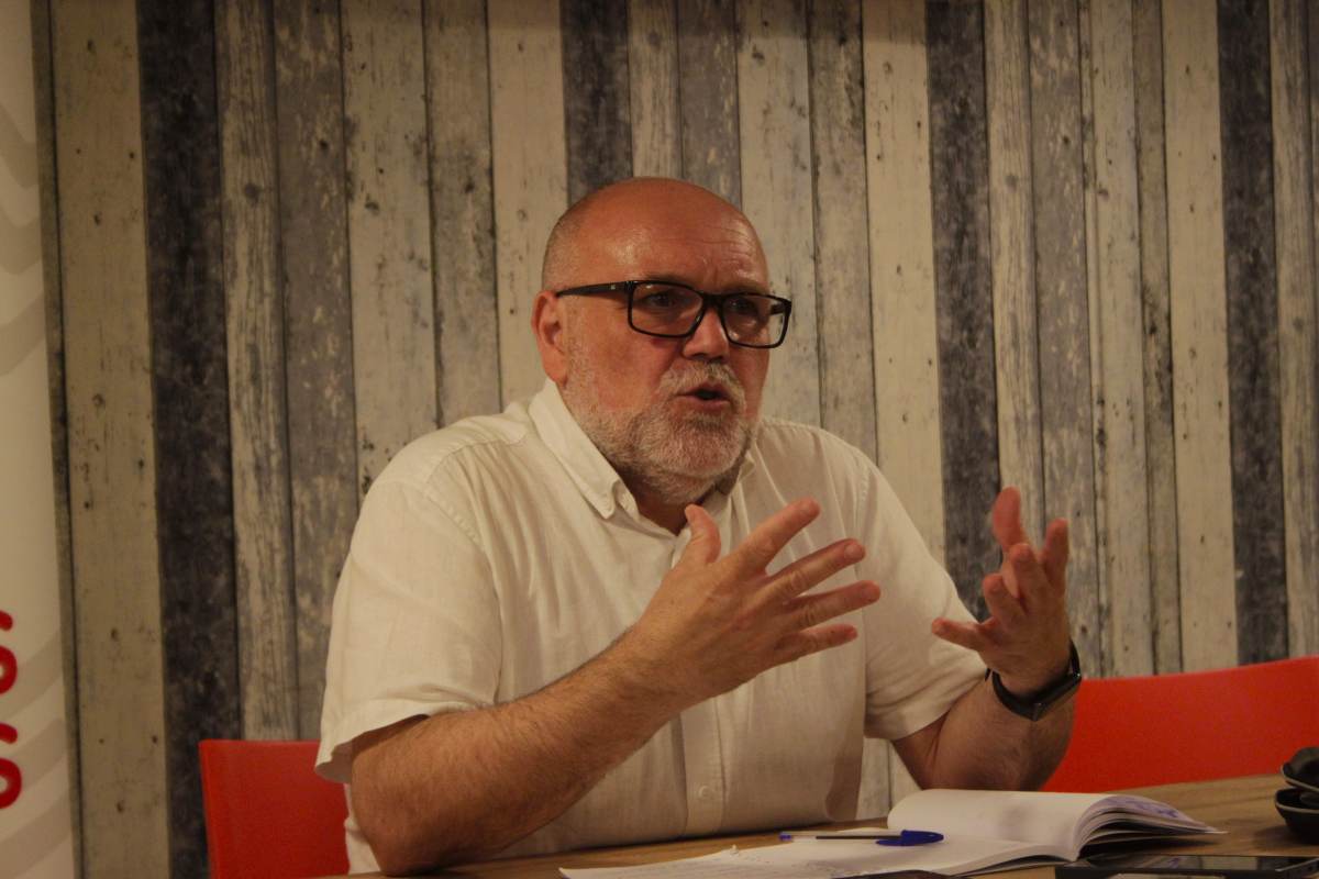 Txema Fernández, concejal de IU/Podemos en el Ayuntamiento de Toledo.