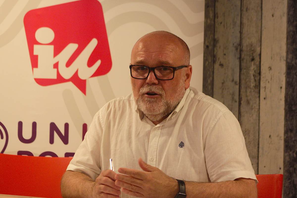 Txema Fernández, concejal de IU-Podemos en el Ayuntamiento de Toledo.