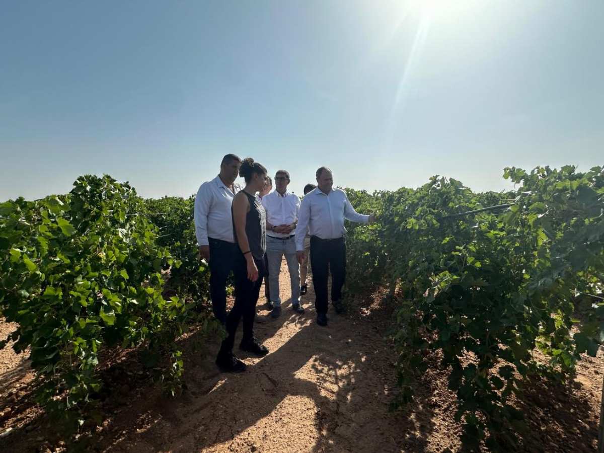 visita a explotación joven agricultora