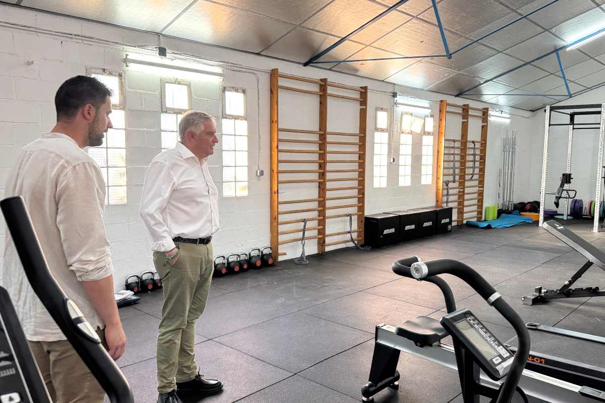 El alcalde ha visitado el complejo recién renovado