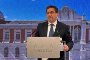 El presidente de la Diputación de Ciudad Real, Miguel Ángel Valverde