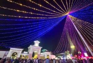 Puerta de Hierros del Recinto Ferial de Albacete 2025. Imagen: Elena Valero