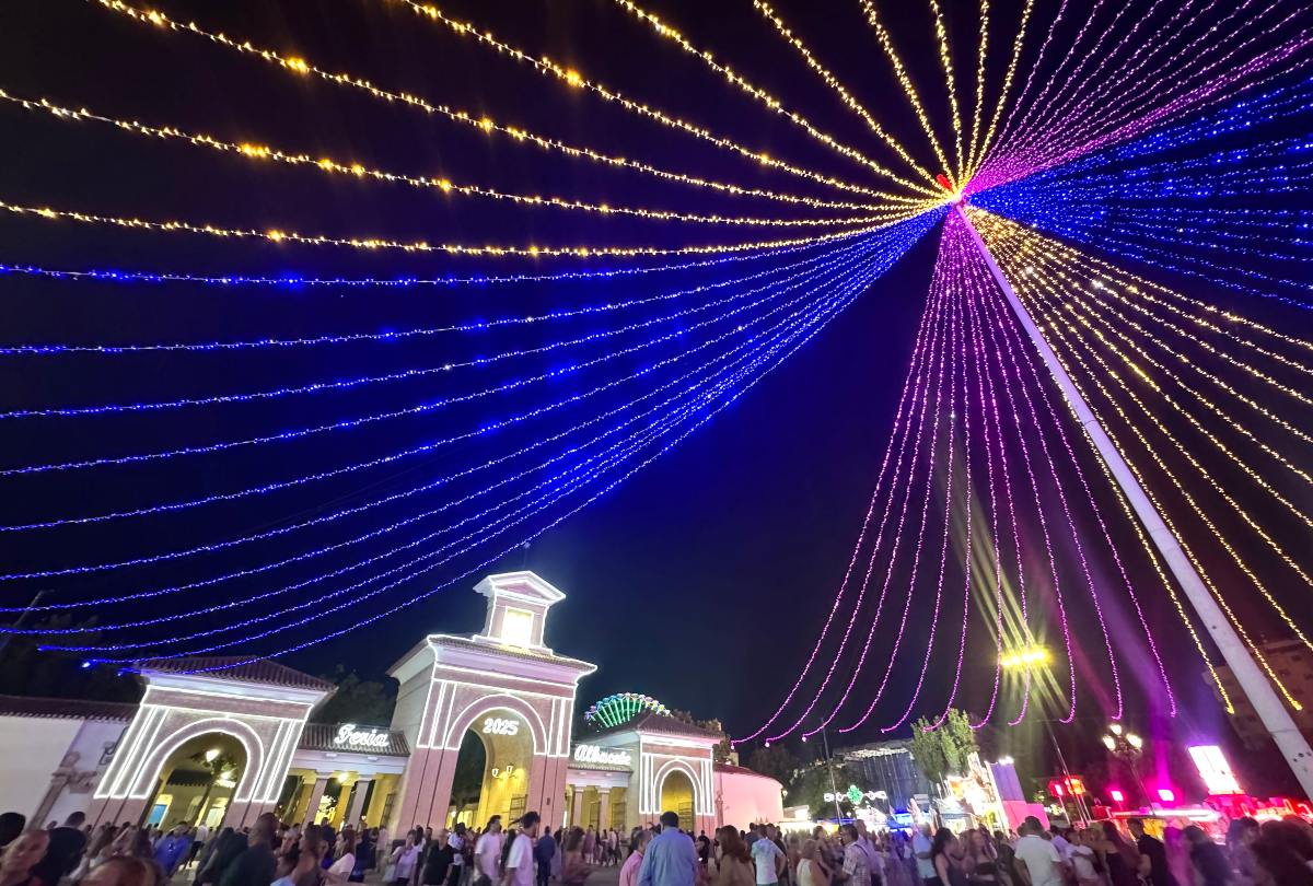 Puerta de Hierros del Recinto Ferial de Albacete 2025. Imagen: Elena Valero