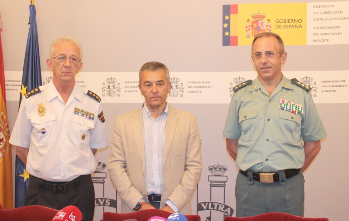 Balance del dispositivo de seguridad durante la Feria de Albacete 2025