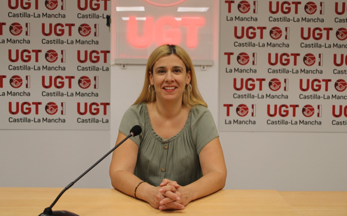 Irene Ortega, coordinadora regional de Prevención de Riesgos Laborales de UGT CLM.