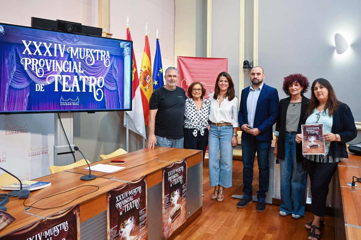 Presentación de la XXXIV Muestra Provincial de Teatro de Ciudad Real