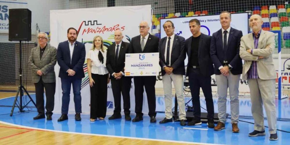 Presentación de la candidatura de Manzanares para ser Villa Europea del Deporte