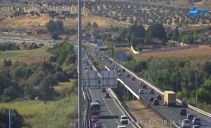 Autovía A-42 en Toledo. Foto: DGT