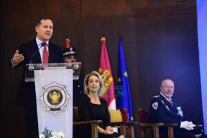 El alcalde de Toledo, Carlos Velázquez.