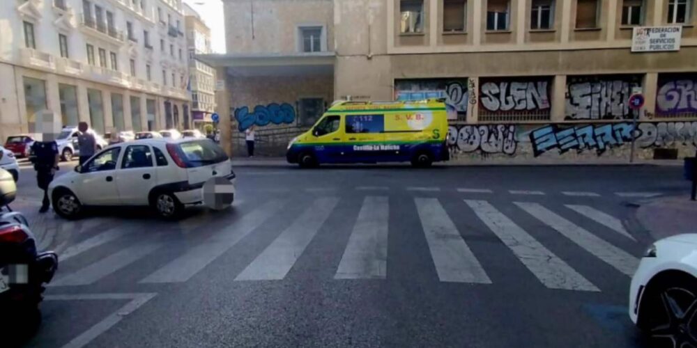 Imagen del atropello. Foto: @policialocalcuenca