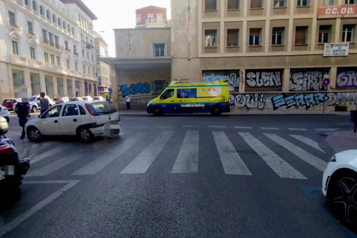 Imagen del atropello. Foto: @policialocalcuenca