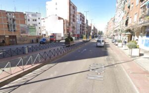 Avenida Pio XII, en Talavera.