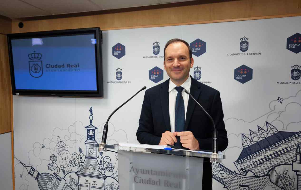 El portavoz del gobierno local de Ciudad Real, Guillermo Arroyo.