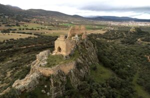 Castillo de Dos Hermanas en Navahermosa. Imagen: Diputación de Toledo.