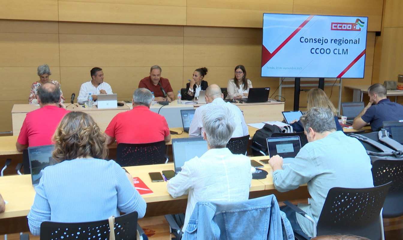 Consejo regional de CCOO. Foto: EP.