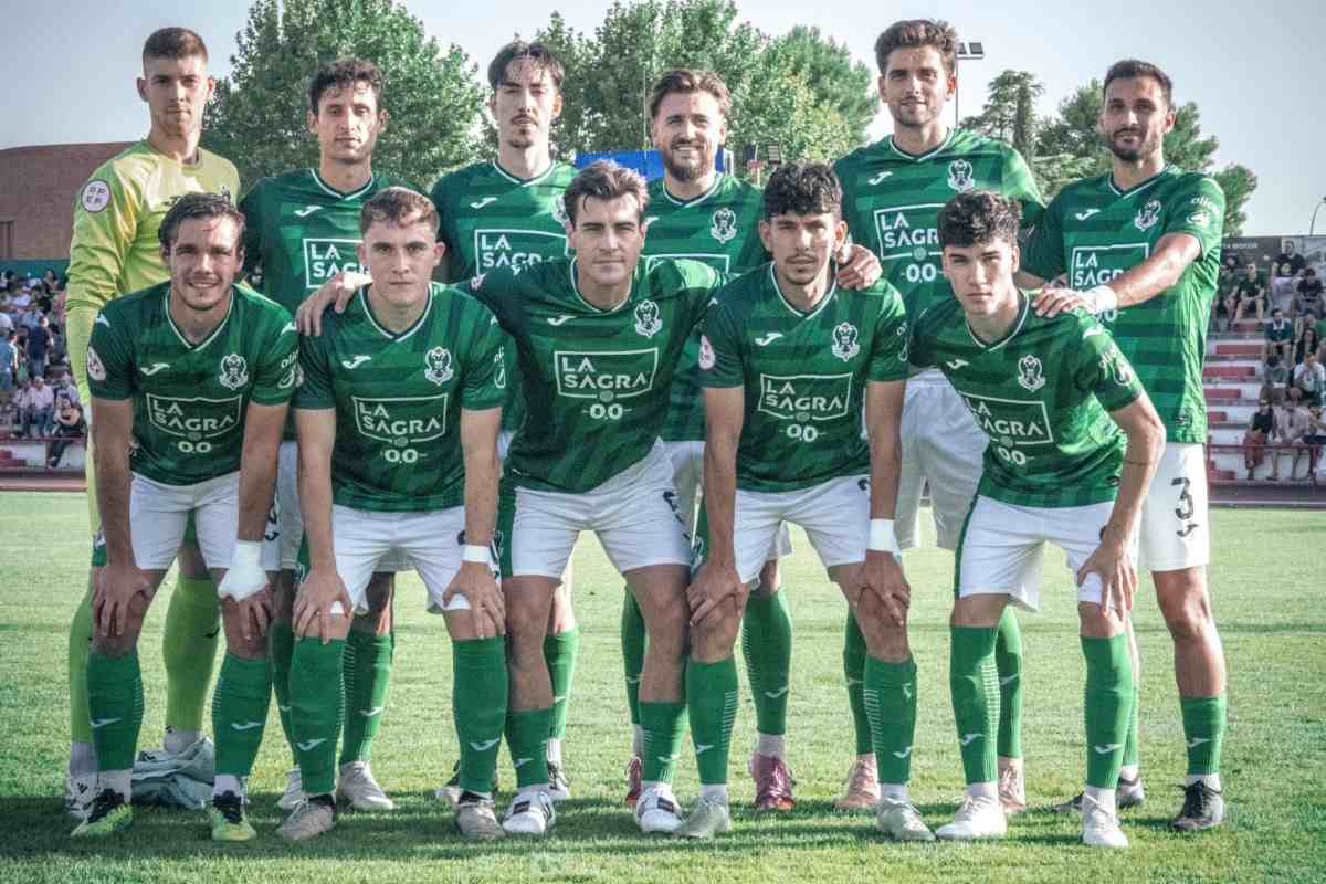 Formación del Toledo. Foto: CD Toledo.