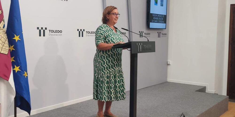 Conchi Cedillo avanzó algunos detalles sobre el nuevo recurso sanitario de la Diputación de Toledo.